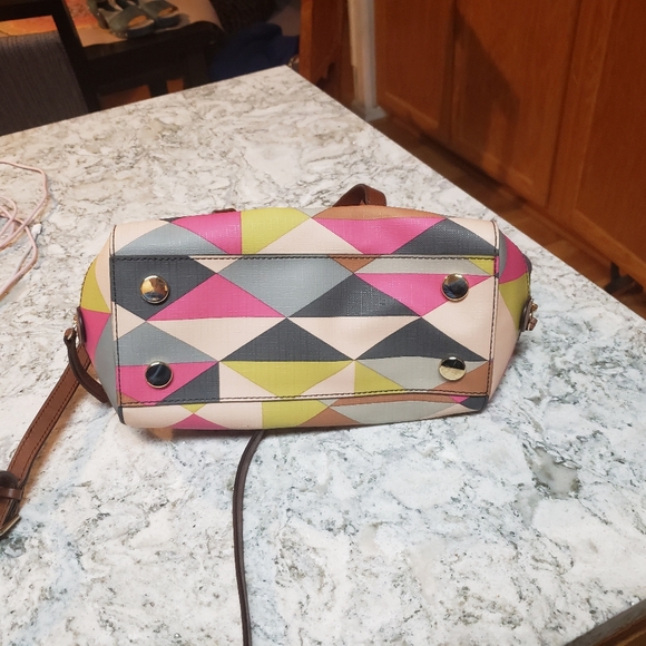 Fossil Sydney satchel pink multi - Picture 6 of 6